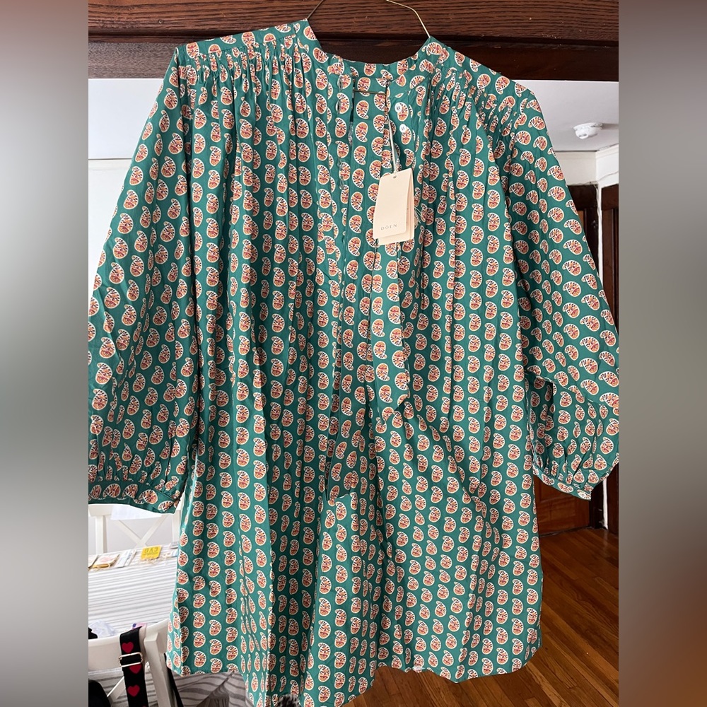 DOEN NWT OPAL DRESS SUNRISE PAISLEY
